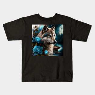 Wolfdog nature Kids T-Shirt